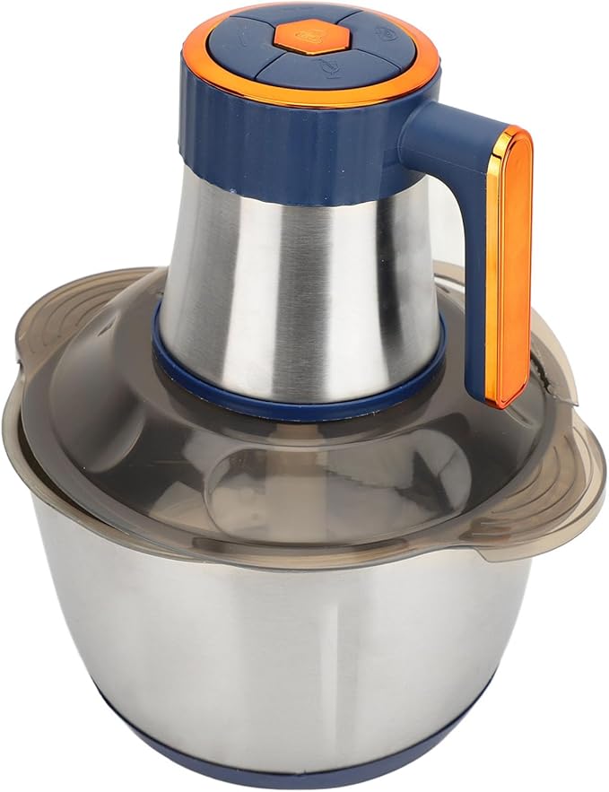 ™Eryon | מעבד מזון חשמלי ‎500W‎ – קערת נירוסטה ‎5L‎, קיצוץ מהיר ויעיל